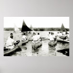 Colonie des vacances de 1925 jeunes hommes poster