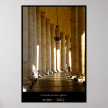 colonnes des peters de saint affiche