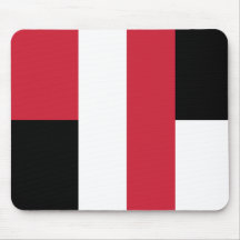 Colorblock - RWB Tapis De Souris