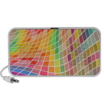 Colored Tiles in a Wavy Pattern Speakers