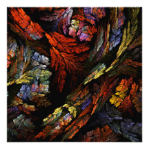 Colorez l'art abstrait d'harmonie invitations