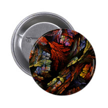Colorez le bouton d'art abstrait d'harmonie (rond) badges