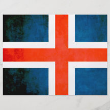 Colorful Contrast Icelander Flag Flyer