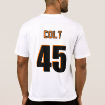 Colt 45" d'Alphaco "Gangsta Jersey T-shirt