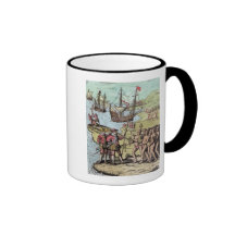 Columbus chez Hispaniola Tasse À Café