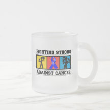 Combat anal de Cancer fort Mugs À Café