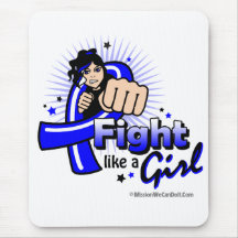 Combat Animated comme un cancer du rectum de fille Tapis De Souris