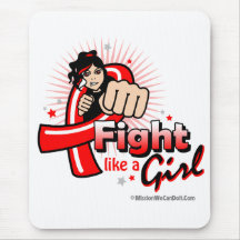 Combat Animated comme un SIDA de fille Tapis De Souris