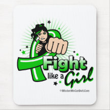 Combat Animated comme une maladie rénale de fille Tapis De Souris