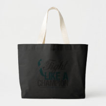Combat comme un cancer du col de l'utérus de champ sac de toile