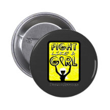 Combat comme un sarcome de signe de slogan de fill badges avec agrafe