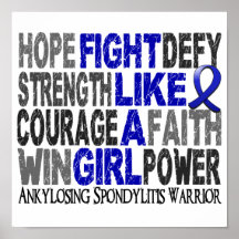 Combat comme une spondylarthrite ankylosante 23,4  posters