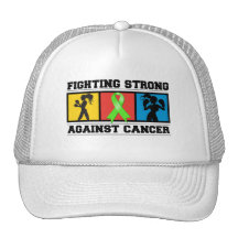 Combat de Cancer de lymphome fort Casquette De Camionneur