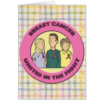 Combat de cancer du sein cartes