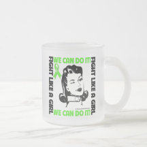Combat de lymphome non Hodgkinien comme une fille  Tasse