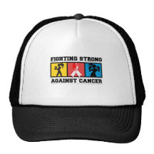 Combat oral de Cancer fort Casquette De Camionneur