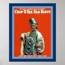 Comédie vintage de théâtre affiches