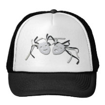 ComedyTragedyFaces022111 Casquette