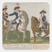 Commandant d'armée et un dirigeant autocollants