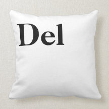 Commandez la suppression CTRL alt Del d'alt Oreillers