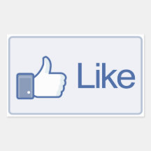 Comme le bouton autocollant rectangulaire
