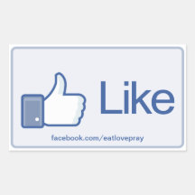 Comme le bouton - autocollants promotionnels