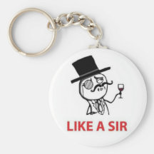 Comme monsieur (meme inspiré) porte-clef