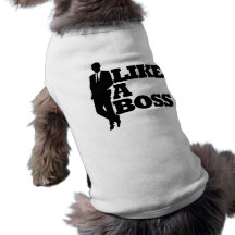 Comme un patron tee-shirt pour animal domestique