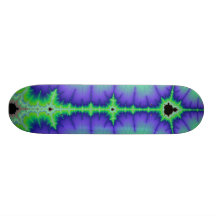 Comme, une planche à roulettes de Mandelbrot, type