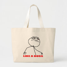 comme une rage comique de meme d'Internet de patro Sac De Toile