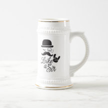 Comme une tasse d'exclusivité de monsieur