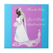 commémoratif nuptiale carreaux