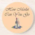 Comment le merlot peut vous aller caboteur dessous de verres