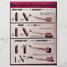 Comment utiliser un extincteur prospectus