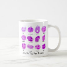 Comment vous sentez-vous aujourd'hui ? tasse