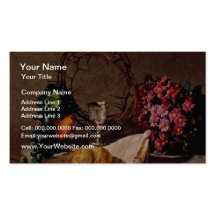 Communion rouge, tasse argentée, raisins, fleurs e modèle de carte de visite