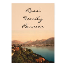 Como I, lac Como, Lombardie, Italie Faire-part Personnalisables