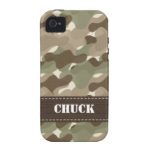 Compagnon de cas de l'iPhone 4 de Camo de camoufla Étui iPhone 4