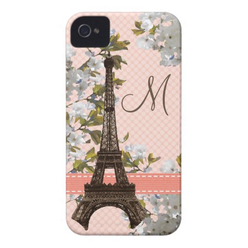 Compagnon décoré d'un monogramme de cas de l'iPhon Coque iPhone 4 Case-Mate
