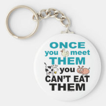Compassion animale porte-clé