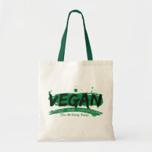 Compassion végétalienne d'amour de paix sac en toile