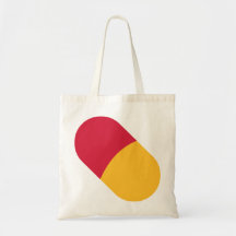 Comprimé de pilule sacs en toile