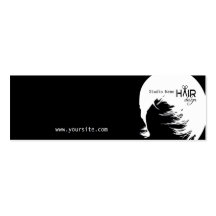 Conception 1 de cheveux - carte, appelant, affaire cartes de visite professionnelles