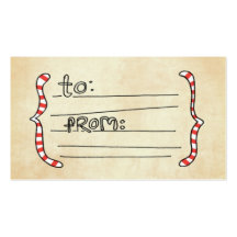 conception 2 de parenthèses d'étiquette de cadeau  carte de visite
