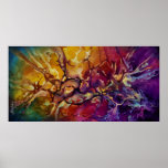 Conception abstraite c521 affiches