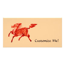 Conception chinoise *Mythical de dragon de Beast* Cartes Avec Photo