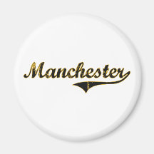 Conception classique de Manchester Missouri Aimants Pour Réfrigérateur