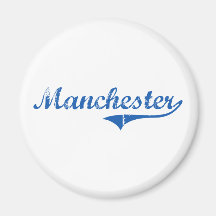 Conception classique de Manchester New Hampshire Magnets Pour Réfrigérateur