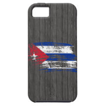 Conception cubaine fraîche de drapeau étui iPhone 5