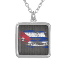 Conception cubaine fraîche de drapeau colliers